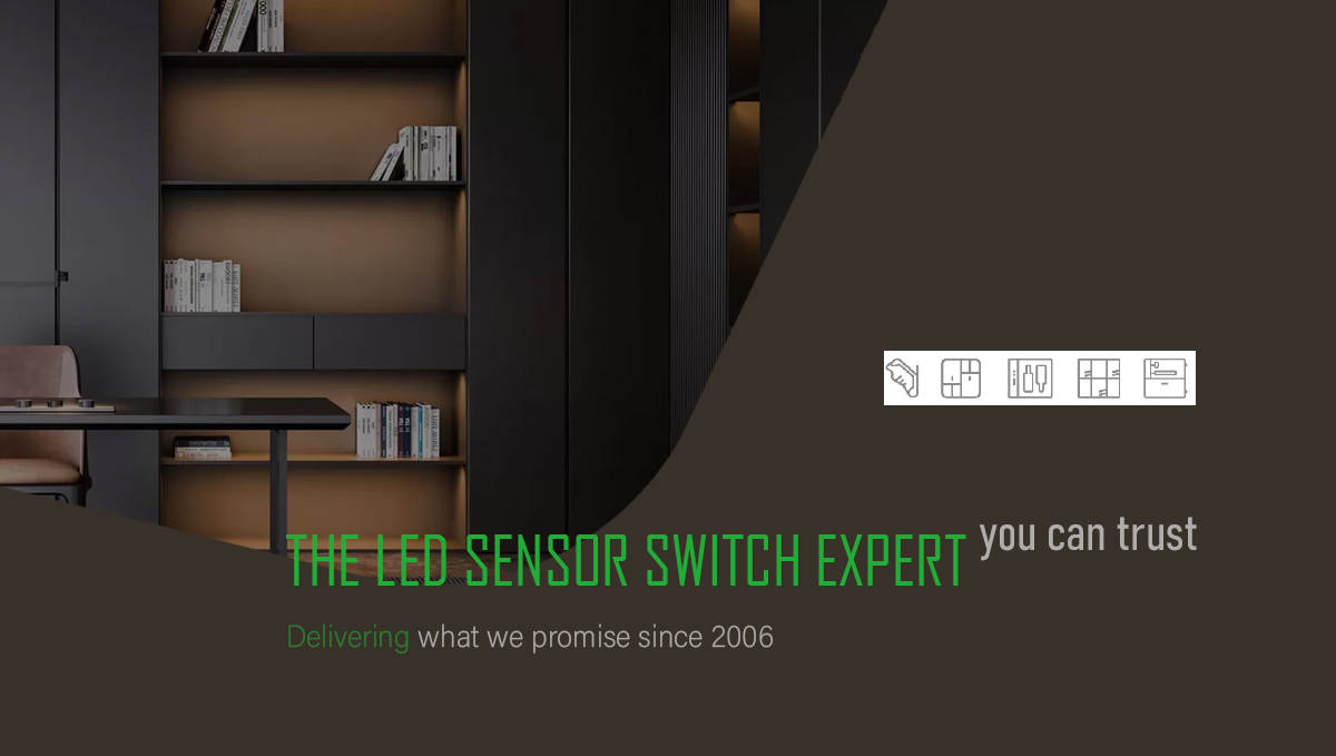 cabinet led sensor switch poster