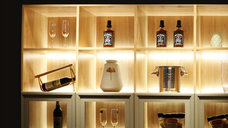 led sensor for shelf lighting-